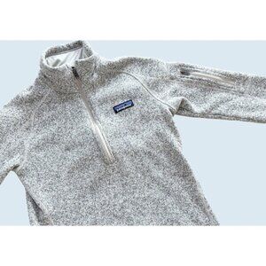 PATAGONIA Women's Better Sweater 1/4 Zipper Fleece Pullover Sz XS